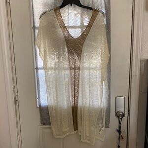 Cupshe Ivory Knit Cover-Up
